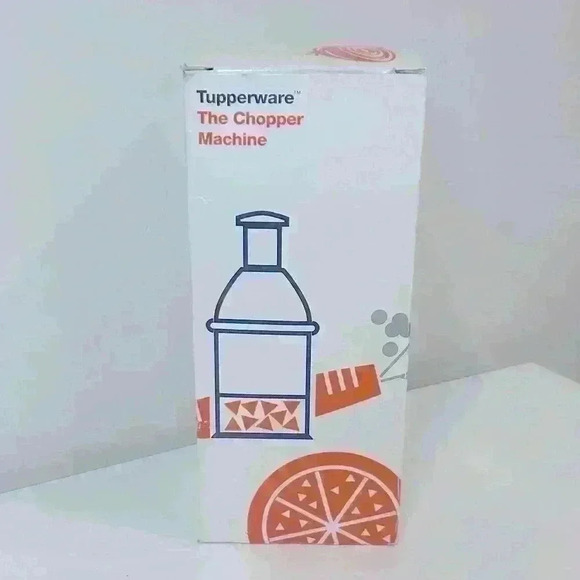 Tupperware The Chopper Machine White Kitchenware Food  Cutter Dicer - Picture 1 of 5